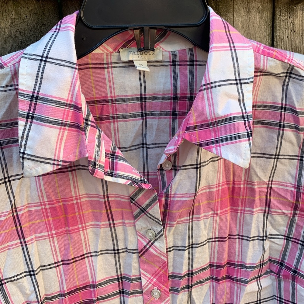 Talbots Medium Cotton Button Down! - image 2